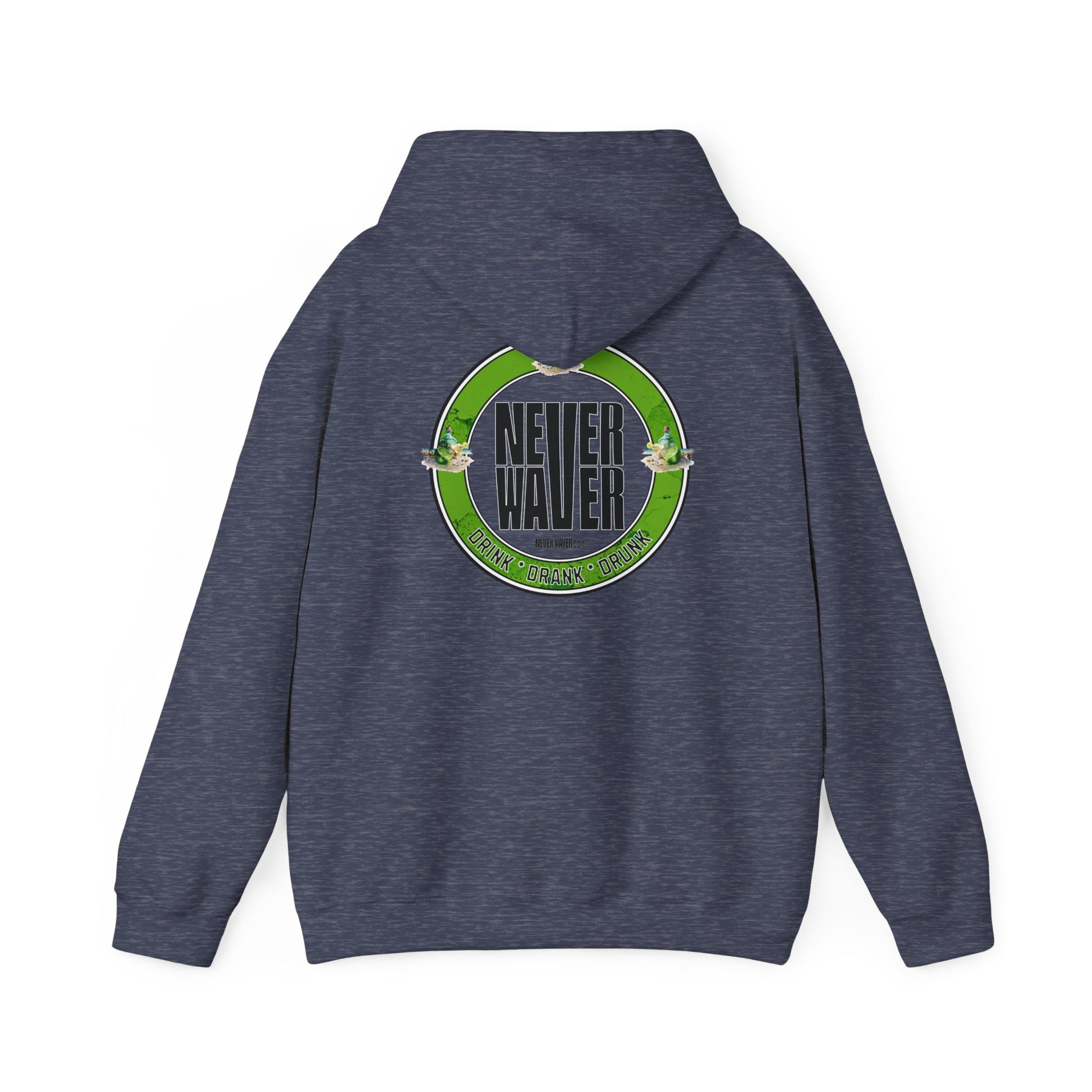 Never Waver Drink Drank Drunk Unisex Heavy Blend™ Hooded Sweatshirt - Never Waver