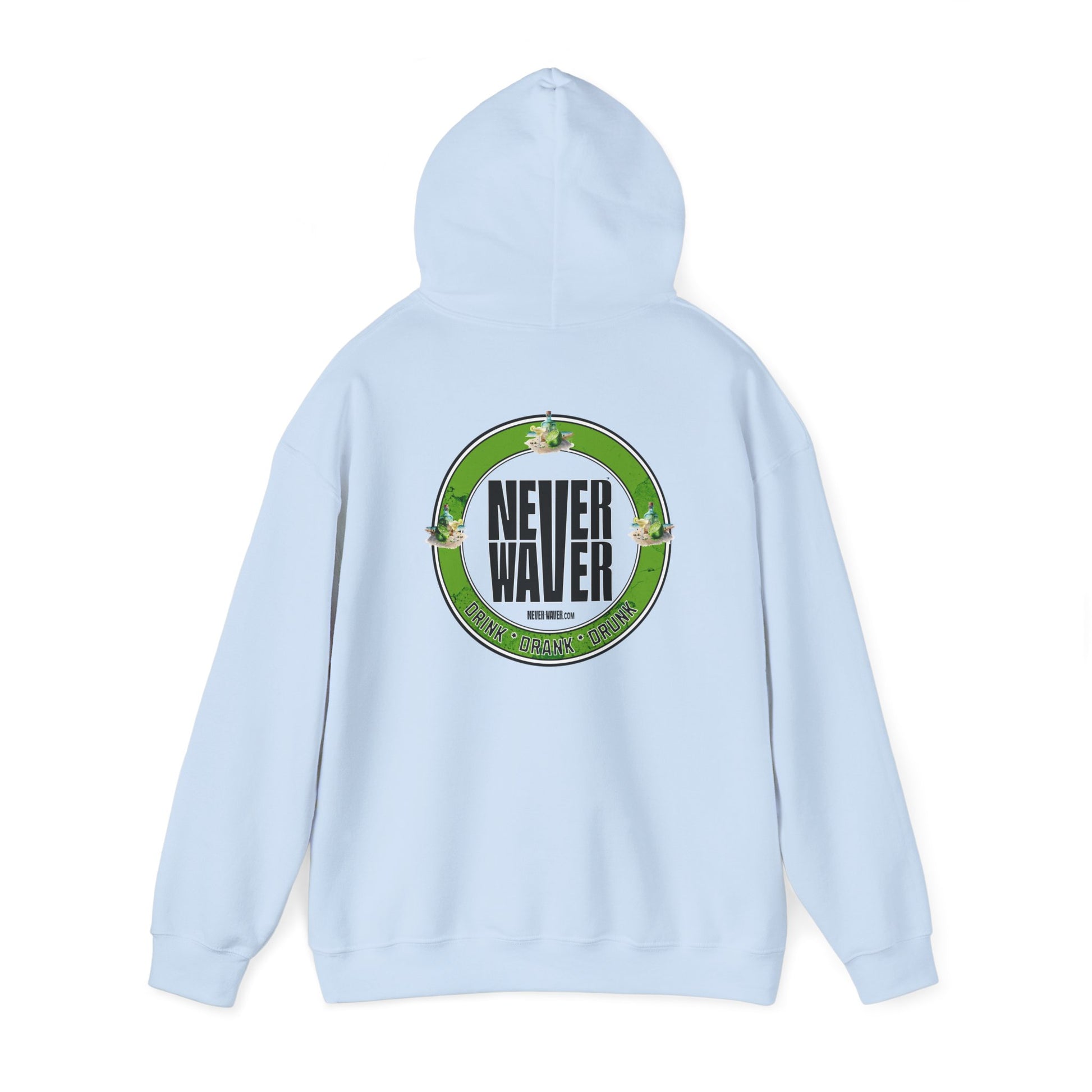 Never Waver Drink Drank Drunk Unisex Heavy Blend™ Hooded Sweatshirt - Never Waver