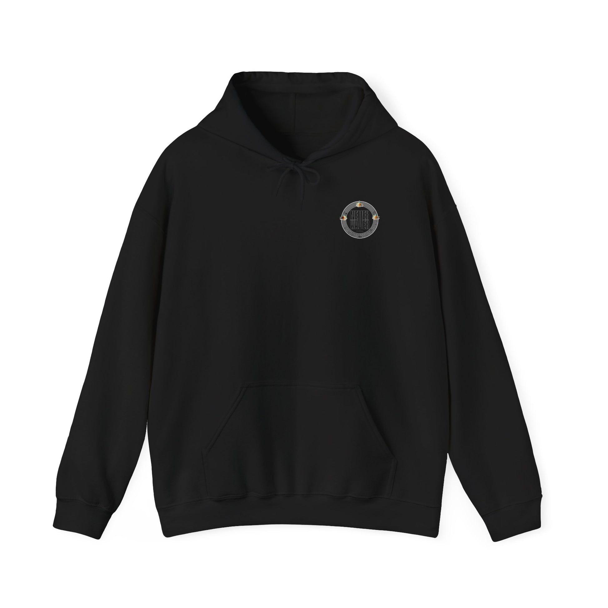 Never Waver Drinks Well With Others Unisex Heavy Blend™ Hooded Sweatshirt - Never Waver