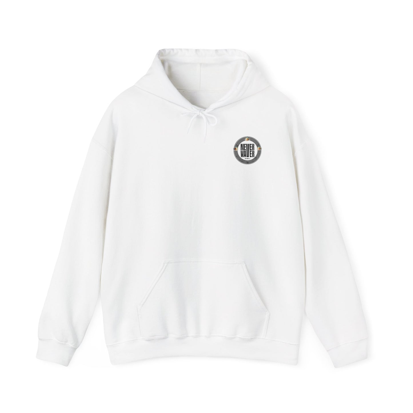Never Waver Drinks Well With Others Unisex Heavy Blend™ Hooded Sweatshirt - Never Waver