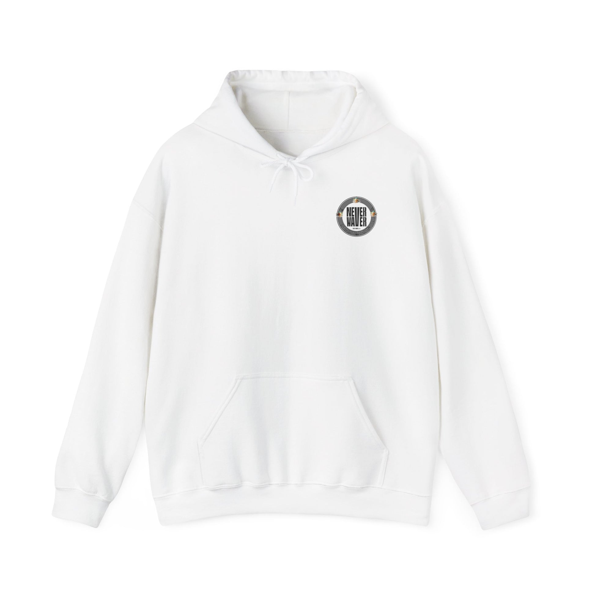 Never Waver Drinks Well With Others Unisex Heavy Blend™ Hooded Sweatshirt - Never Waver