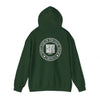Never Waver I Don't Ride on the Crazy Train I Drive It Unisex Heavy Blend™ Hooded Sweatshirt - Never Waver