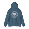 Never Waver I Don't Ride on the Crazy Train I Drive It Unisex Heavy Blend™ Hooded Sweatshirt - Never Waver