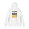 Never Waver Unisex Hoodie - Green Bay Fans Sweatshirt - Never Waver