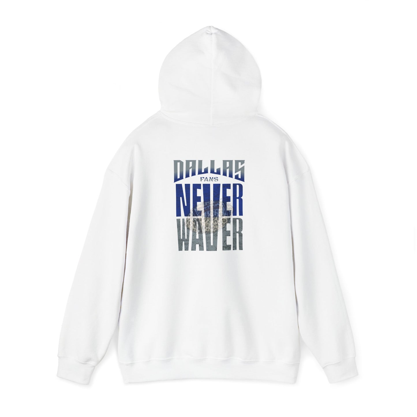 Never Waver Unisex Hoodie - Inspirational Heavy Blend Sweatshirt - Never Waver