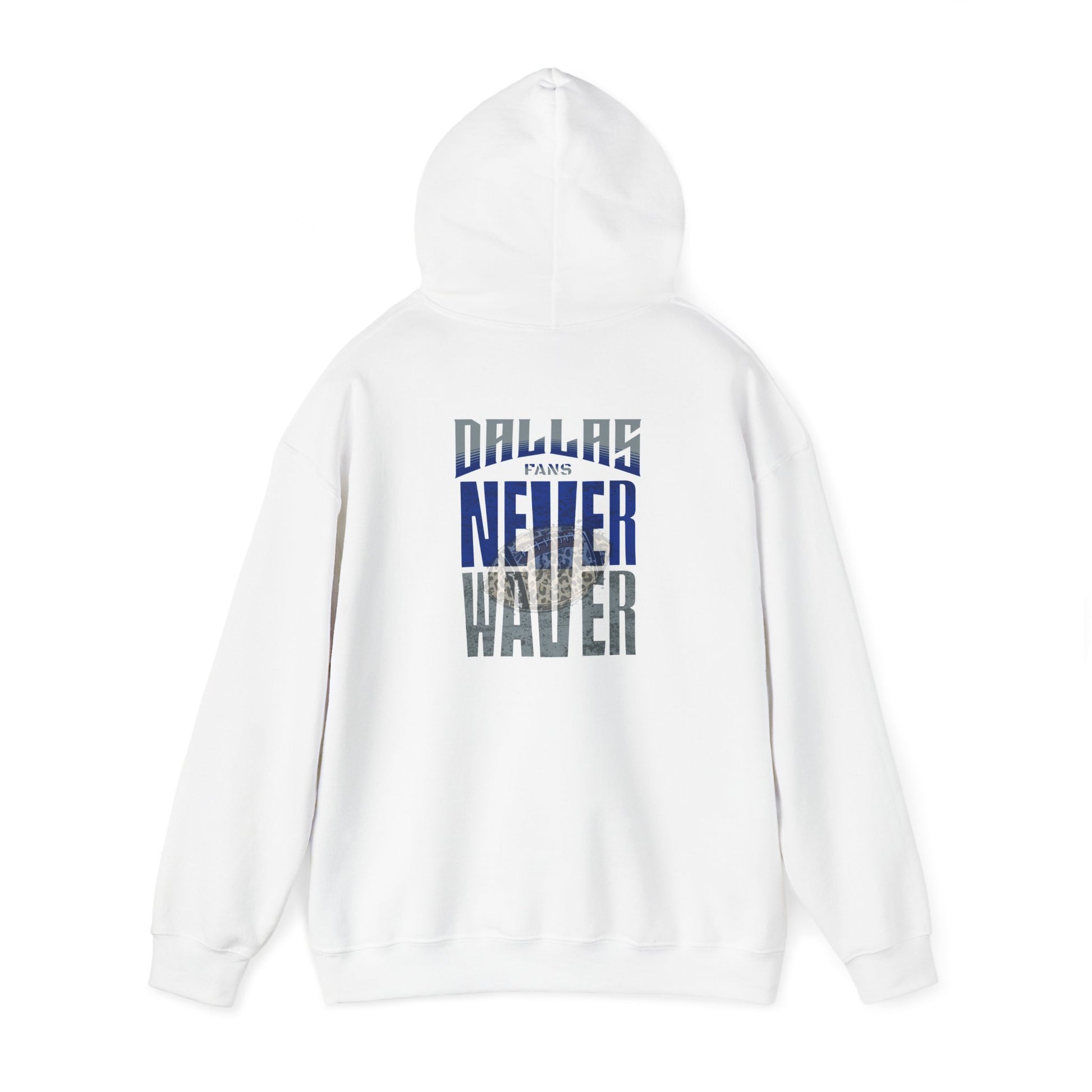 Never Waver Unisex Hoodie - Inspirational Heavy Blend Sweatshirt - Never Waver