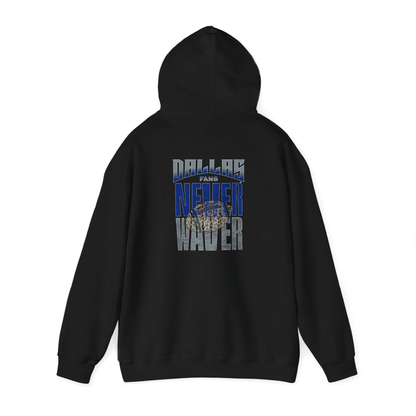 Never Waver Unisex Hoodie - Inspirational Heavy Blend Sweatshirt - Never Waver
