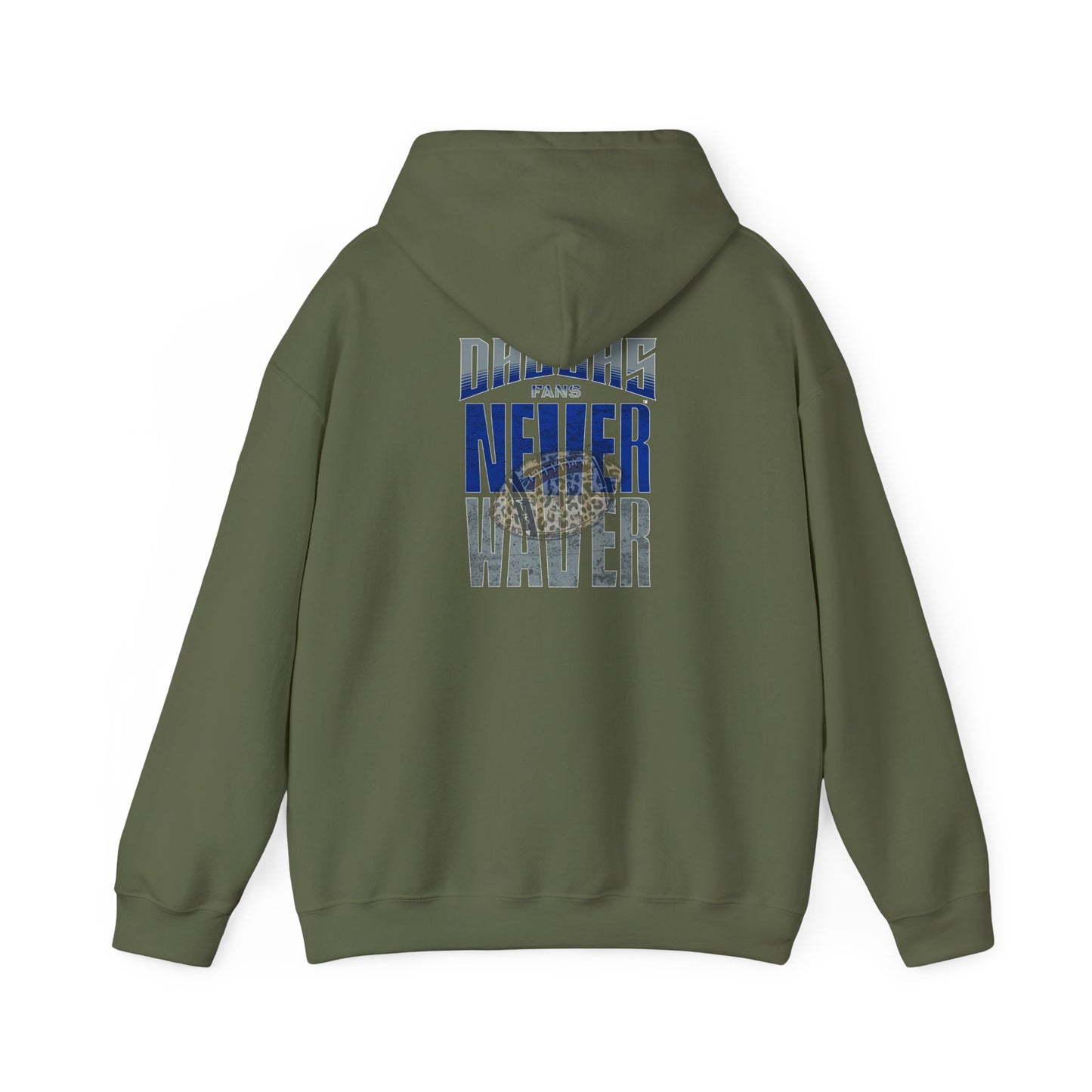 Never Waver Unisex Hoodie - Inspirational Heavy Blend Sweatshirt - Never Waver