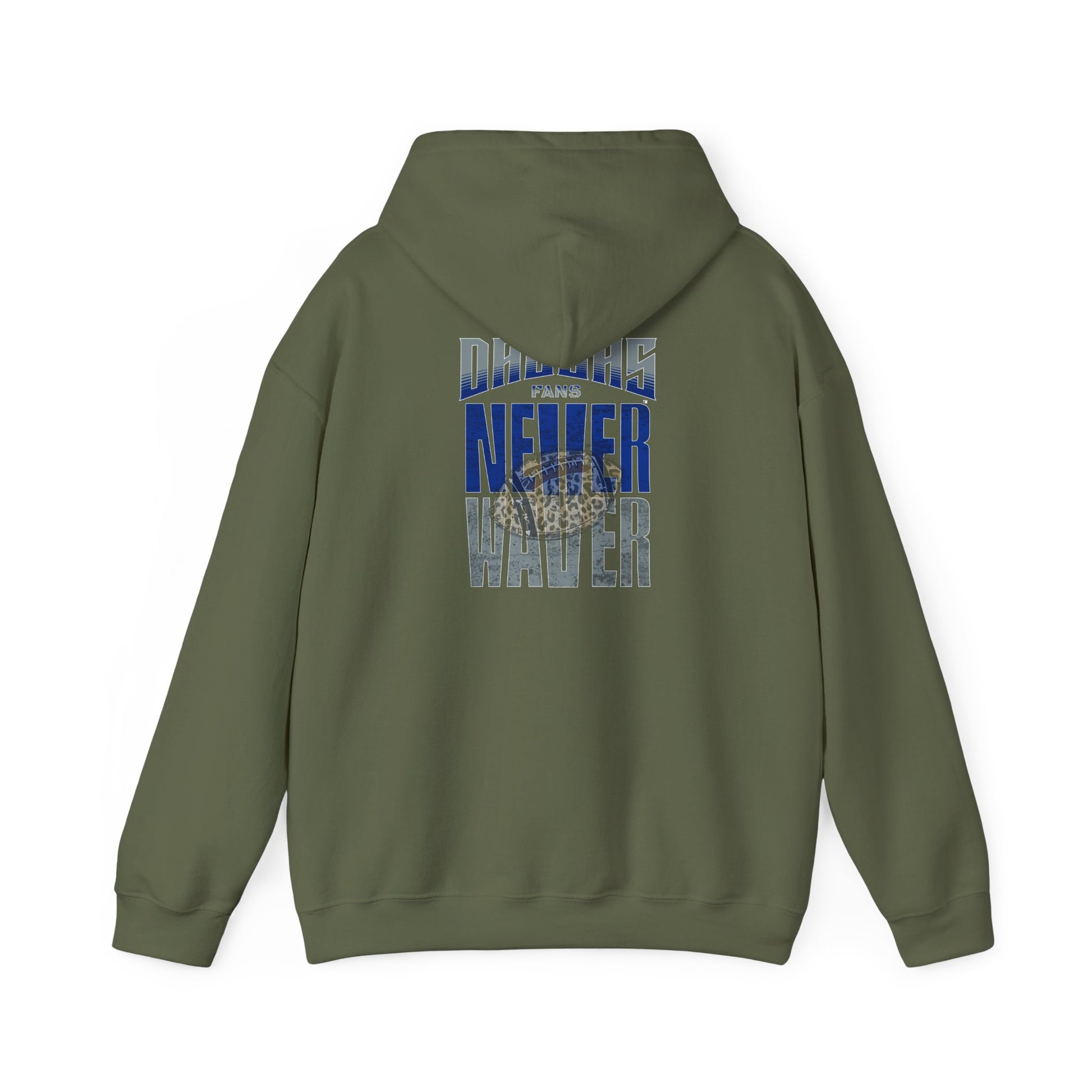 Never Waver Unisex Hoodie - Inspirational Heavy Blend Sweatshirt - Never Waver