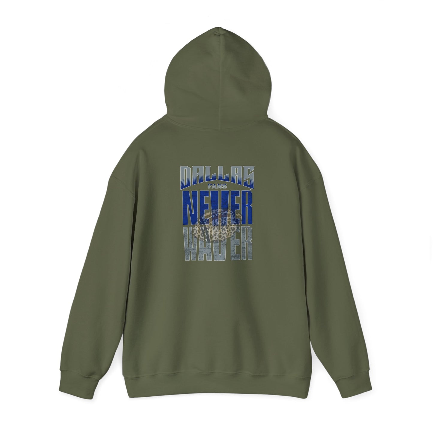 Never Waver Unisex Hoodie - Inspirational Heavy Blend Sweatshirt - Never Waver