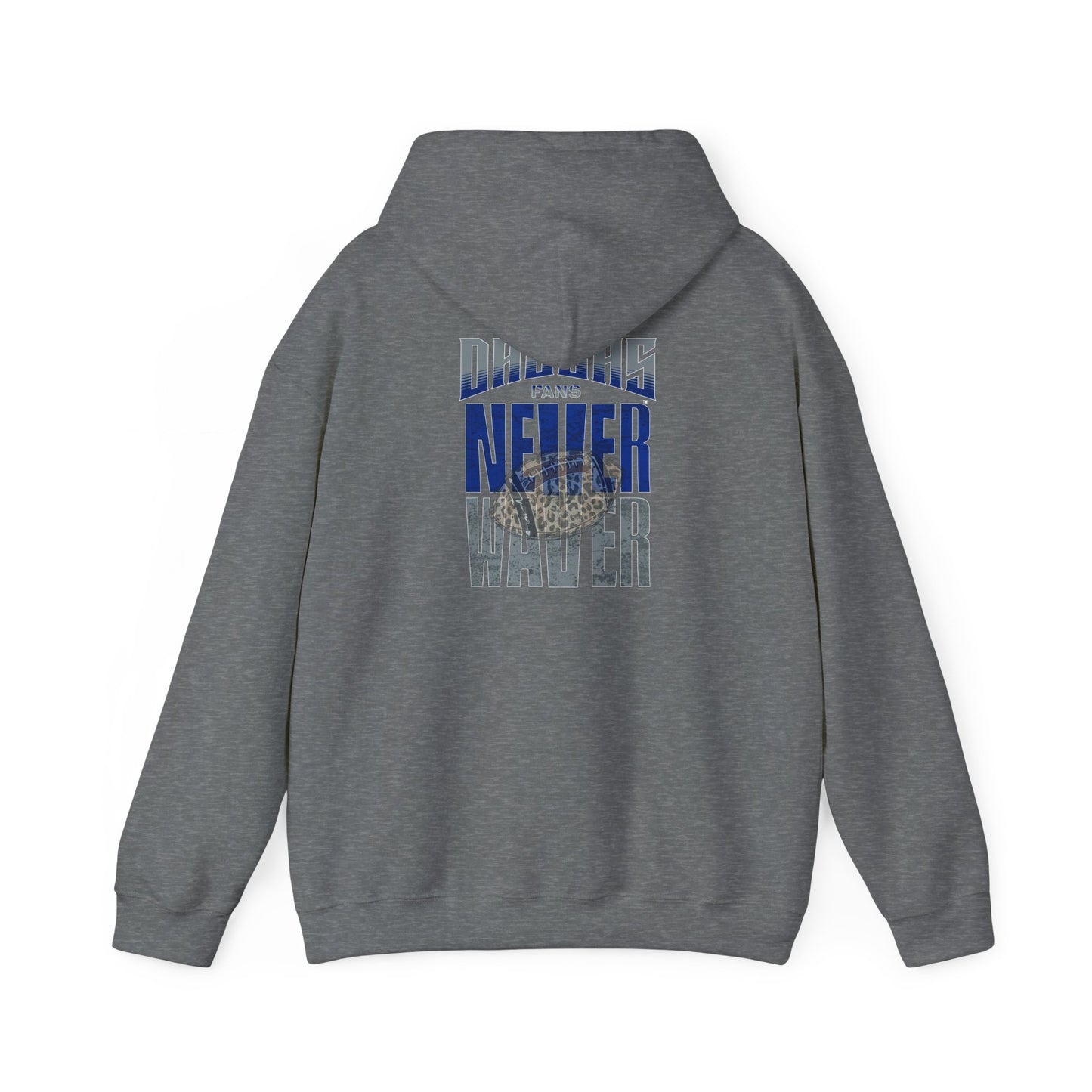 Never Waver Unisex Hoodie - Inspirational Heavy Blend Sweatshirt - Never Waver