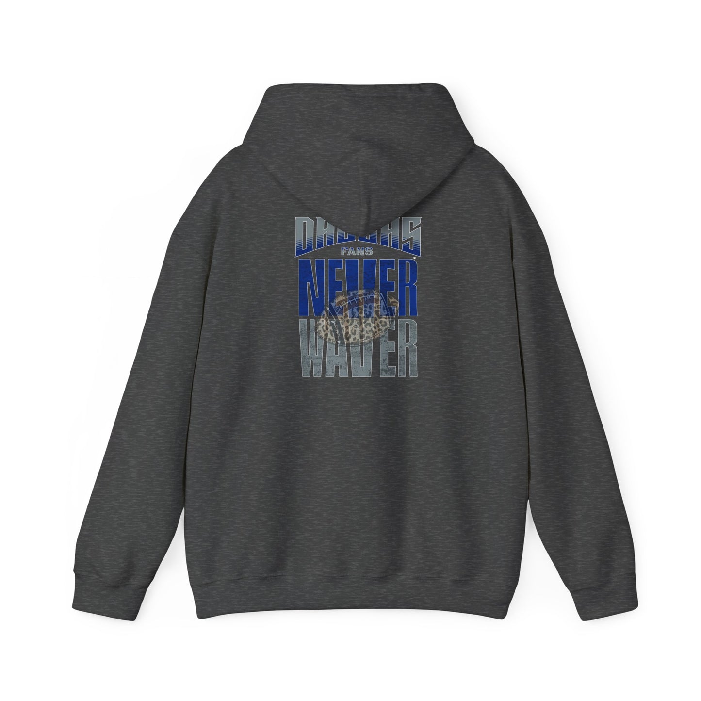 Never Waver Unisex Hoodie - Inspirational Heavy Blend Sweatshirt - Never Waver