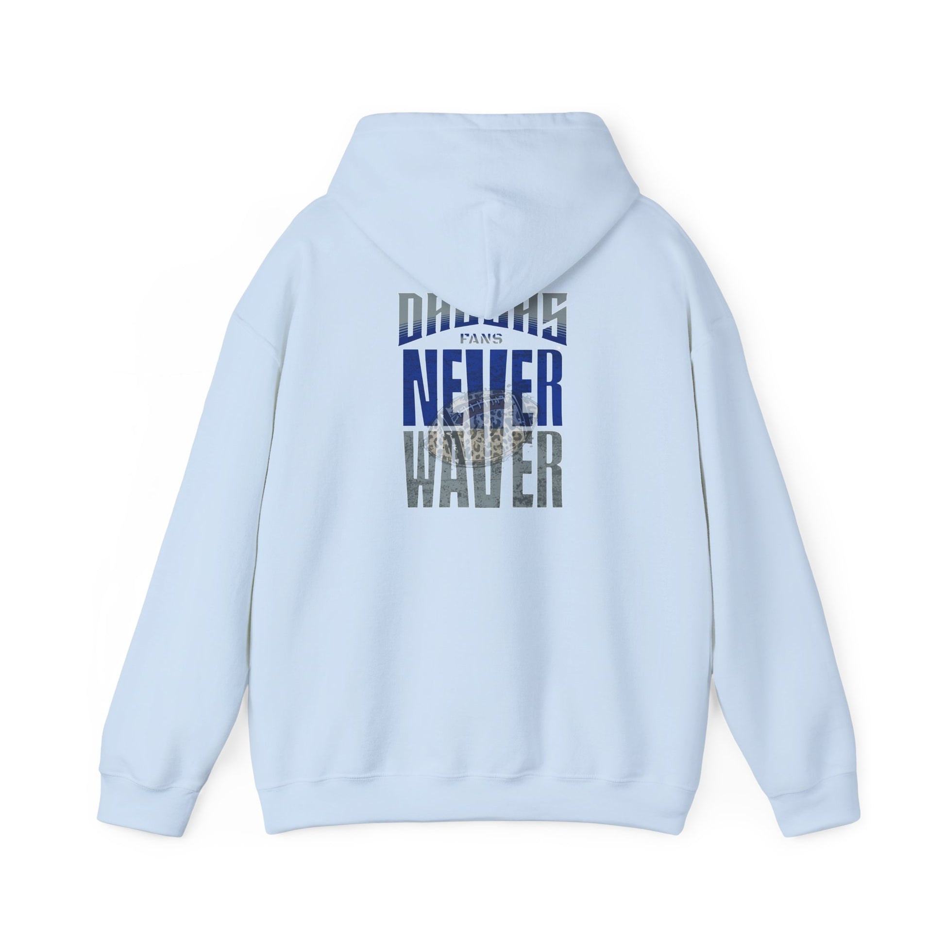 Never Waver Unisex Hoodie - Inspirational Heavy Blend Sweatshirt - Never Waver