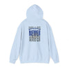 Never Waver Unisex Hoodie - Inspirational Heavy Blend Sweatshirt - Never Waver