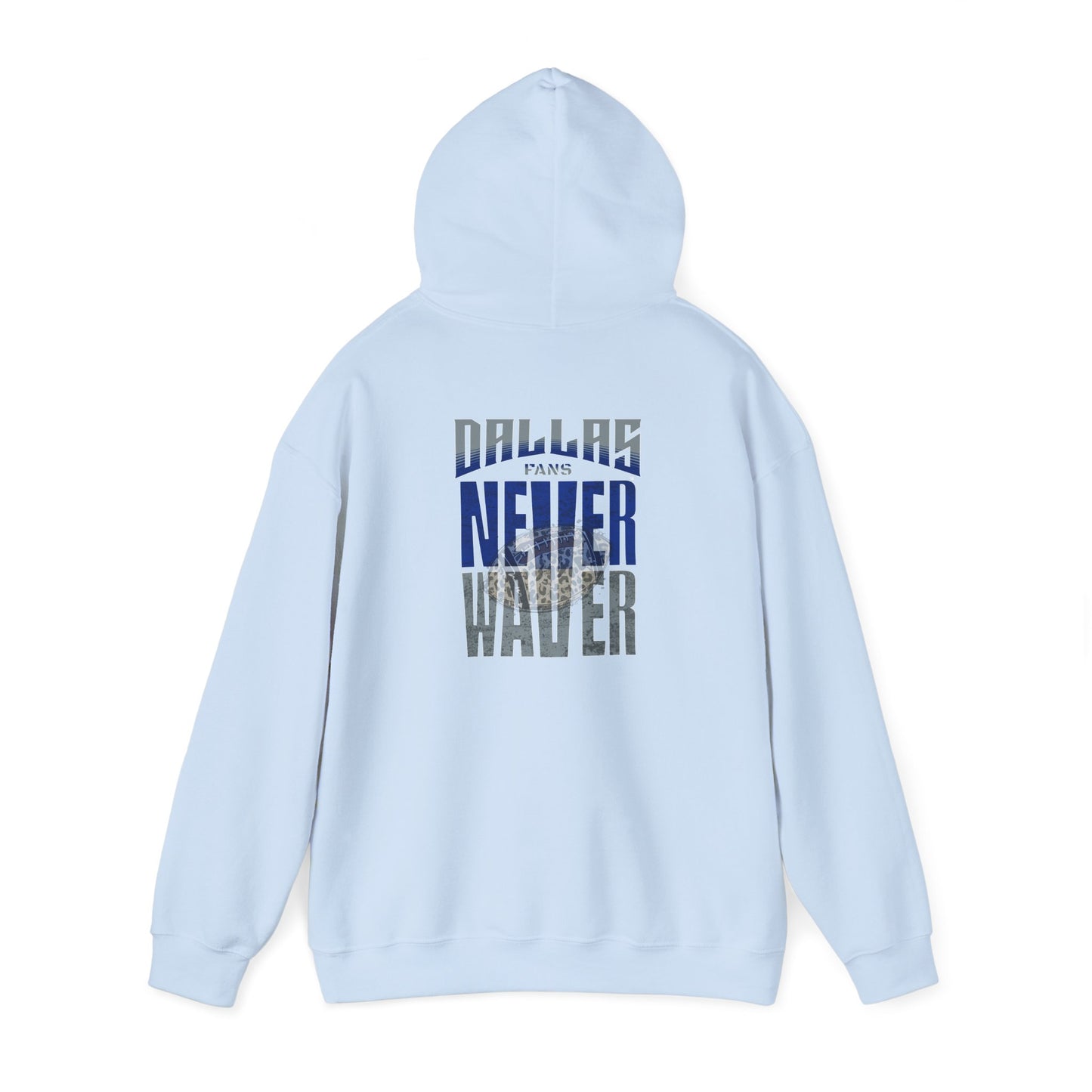 Never Waver Unisex Hoodie - Inspirational Heavy Blend Sweatshirt - Never Waver