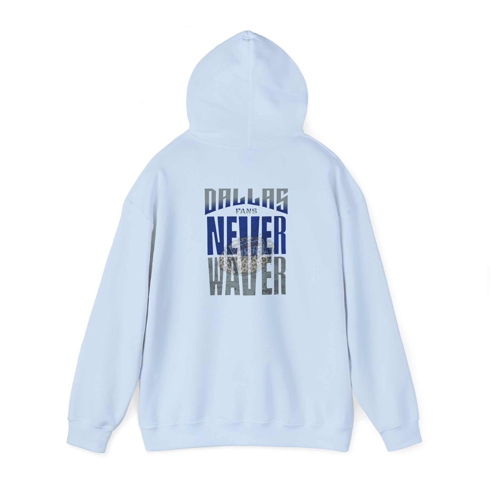 Never Waver Unisex Hoodie - Inspirational Heavy Blend Sweatshirt - Never Waver
