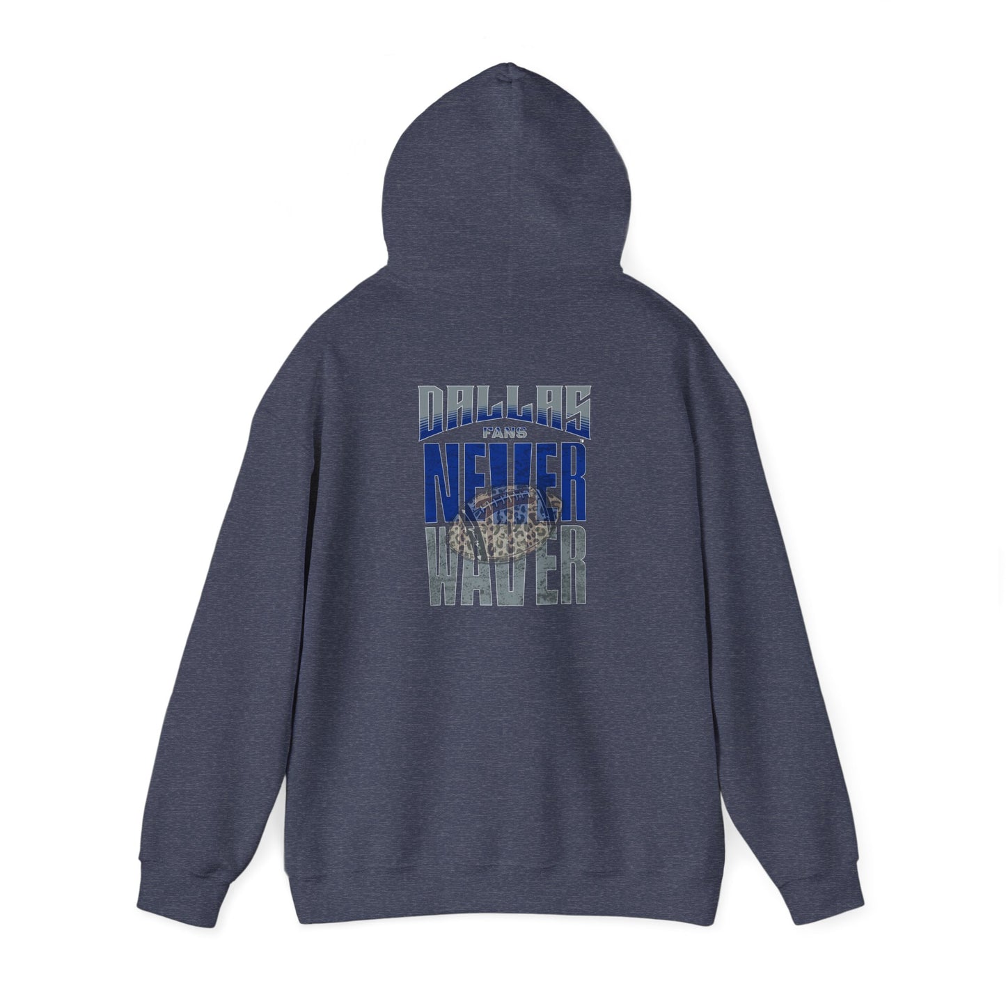Never Waver Unisex Hoodie - Inspirational Heavy Blend Sweatshirt - Never Waver
