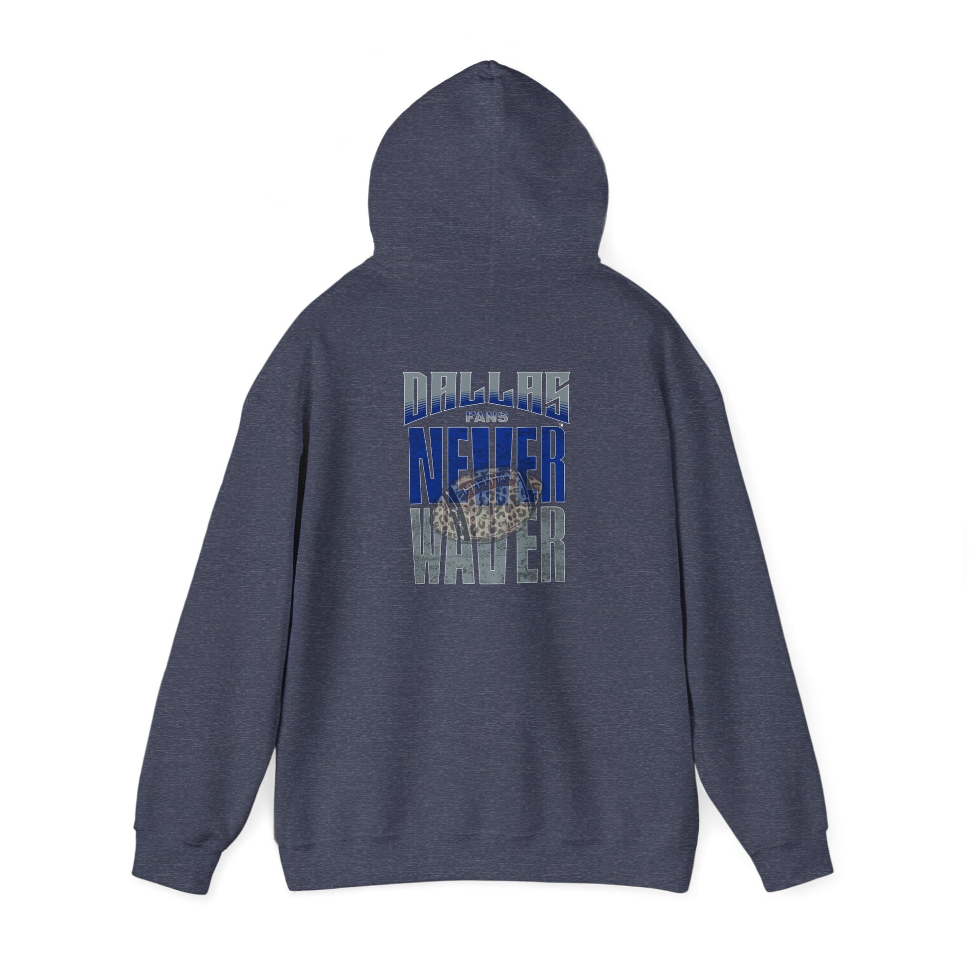 Never Waver Unisex Hoodie - Inspirational Heavy Blend Sweatshirt - Never Waver