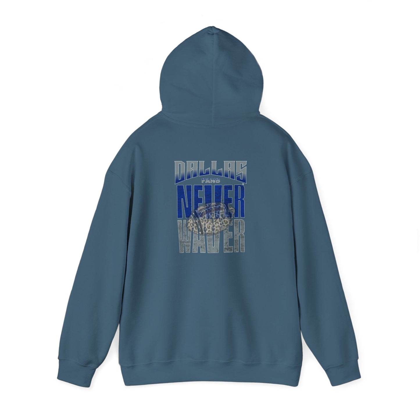 Never Waver Unisex Hoodie - Inspirational Heavy Blend Sweatshirt - Never Waver