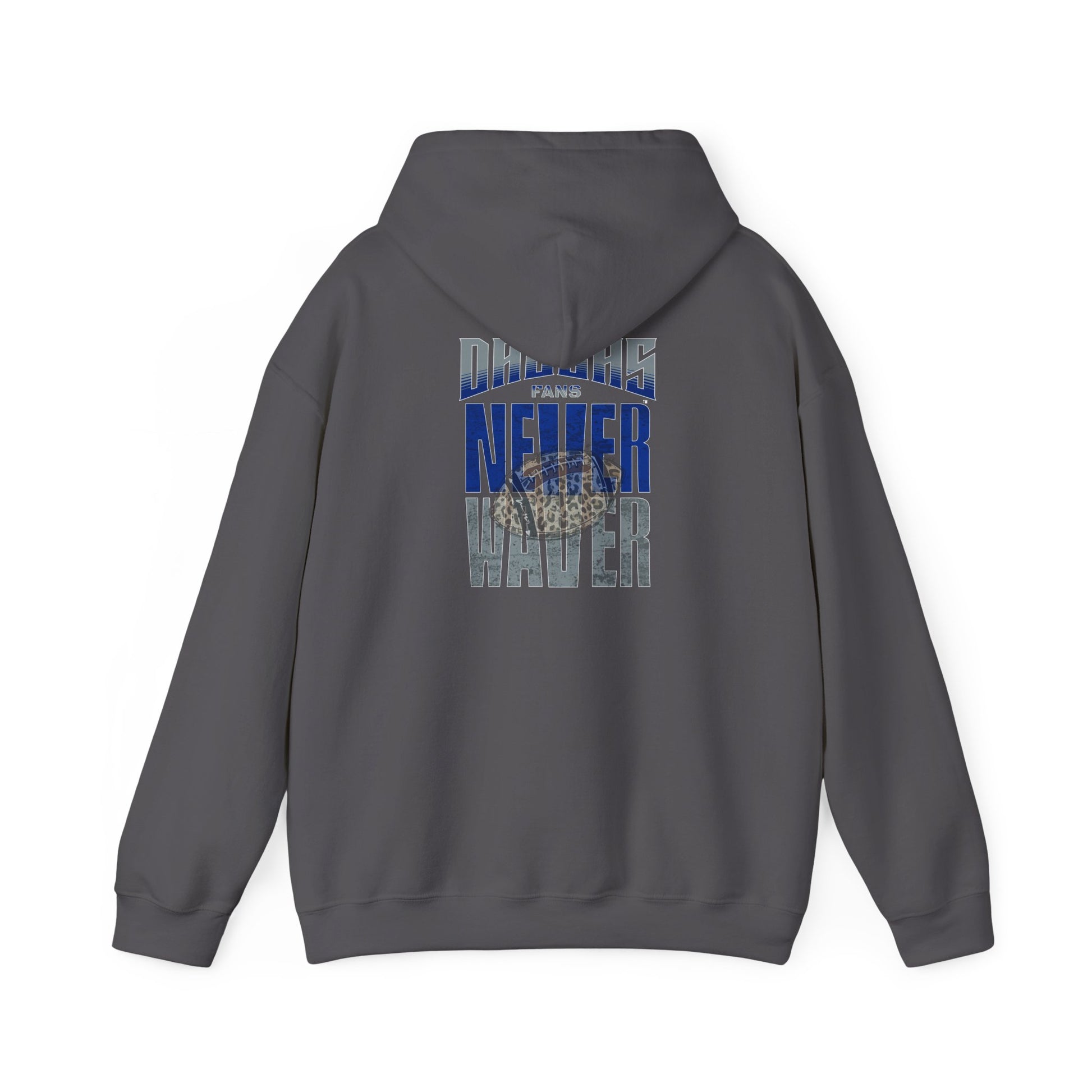 Never Waver Unisex Hoodie - Inspirational Heavy Blend Sweatshirt - Never Waver