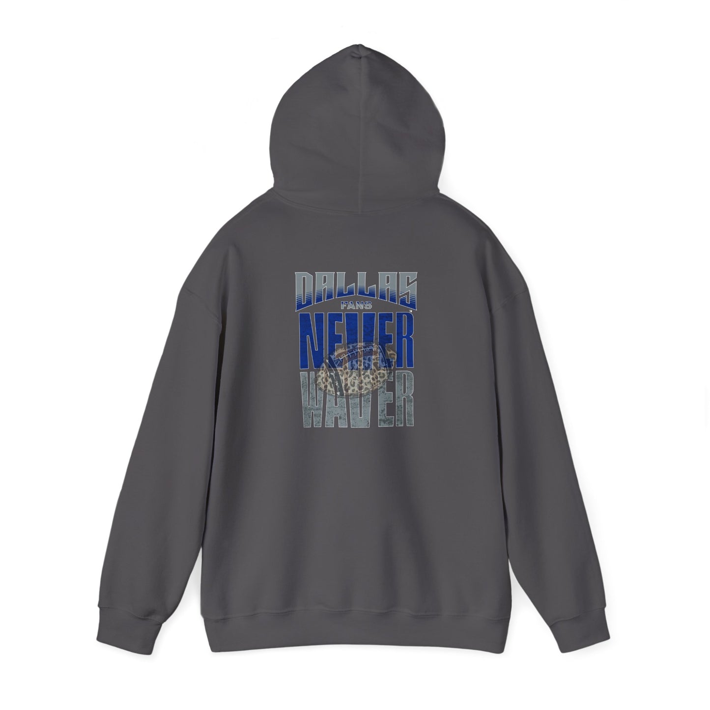 Never Waver Unisex Hoodie - Inspirational Heavy Blend Sweatshirt - Never Waver