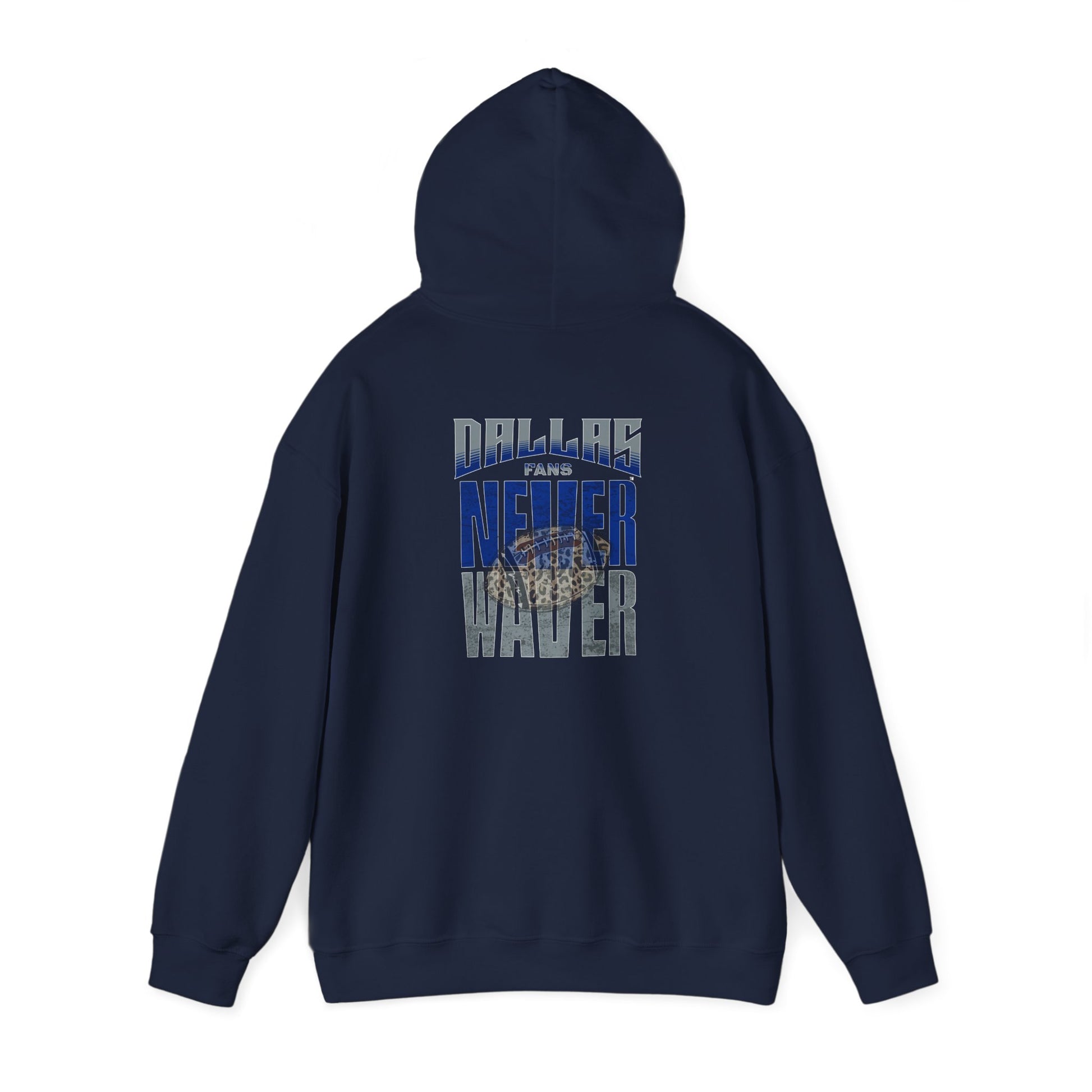 Never Waver Unisex Hoodie - Inspirational Heavy Blend Sweatshirt - Never Waver