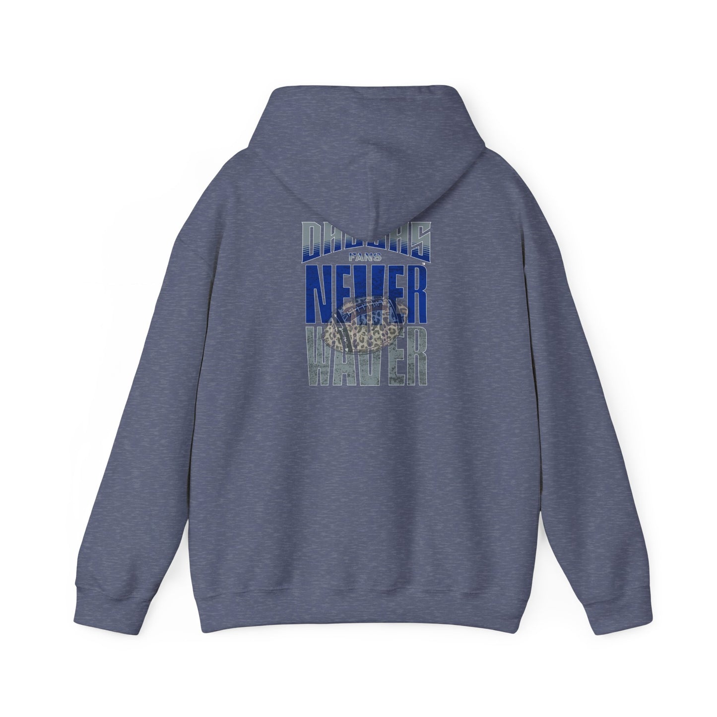 Never Waver Unisex Hoodie - Inspirational Heavy Blend Sweatshirt - Never Waver