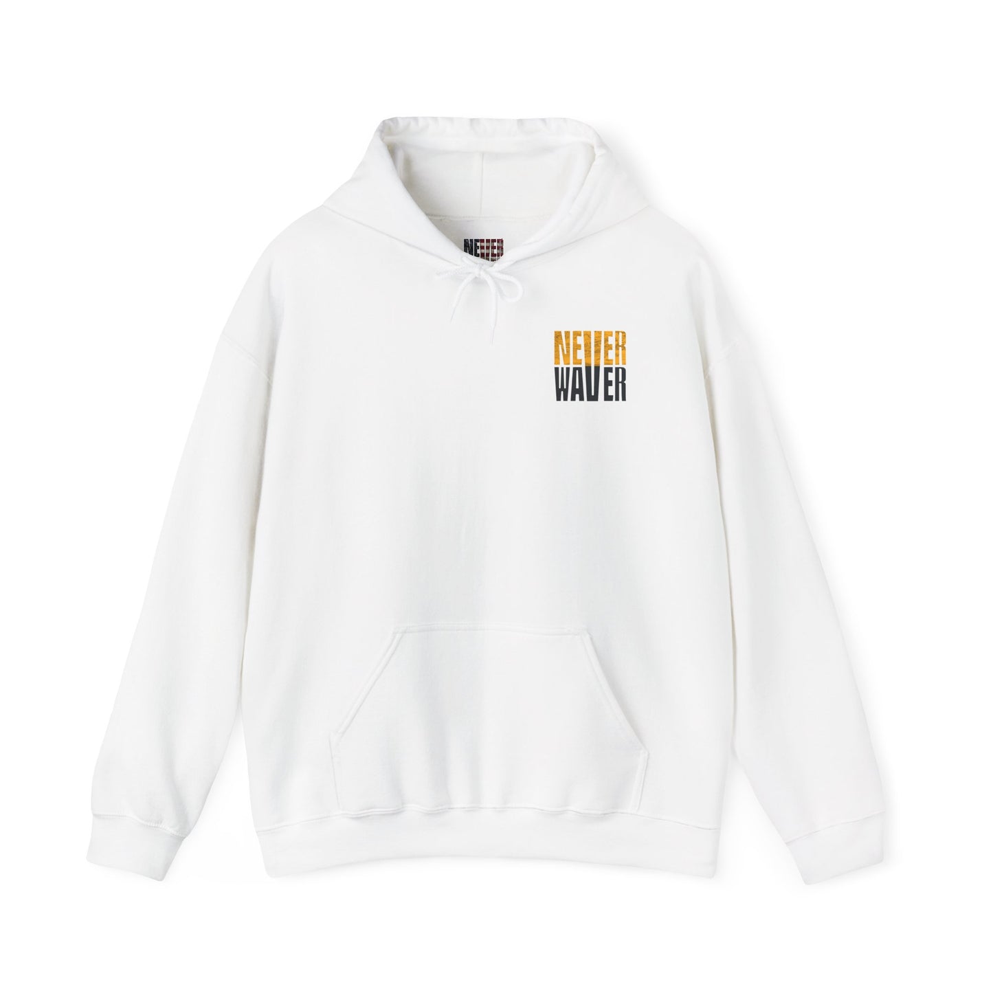Pittsburgh Hoodie w Leopard Football - Unisex Heavy Blend Sweatshirt - Never Waver