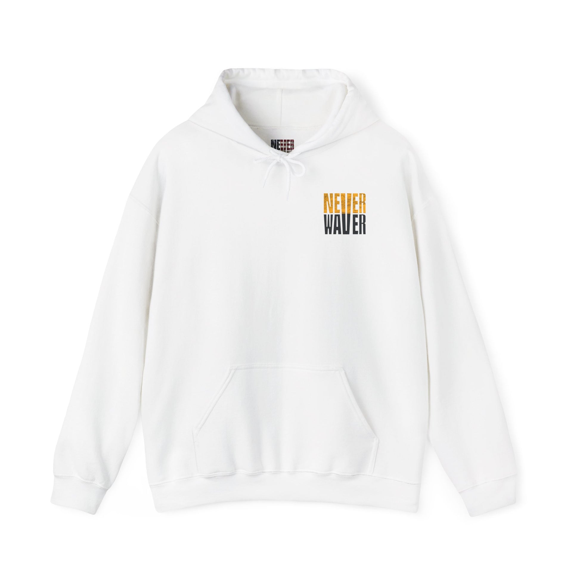 Pittsburgh Hoodie w Leopard Football - Unisex Heavy Blend Sweatshirt - Never Waver