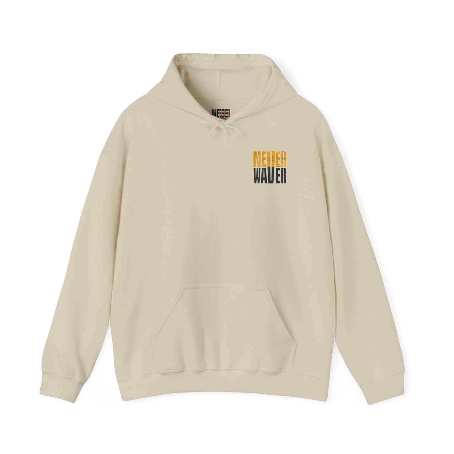 Pittsburgh Hoodie w Leopard Football - Unisex Heavy Blend Sweatshirt - Never Waver