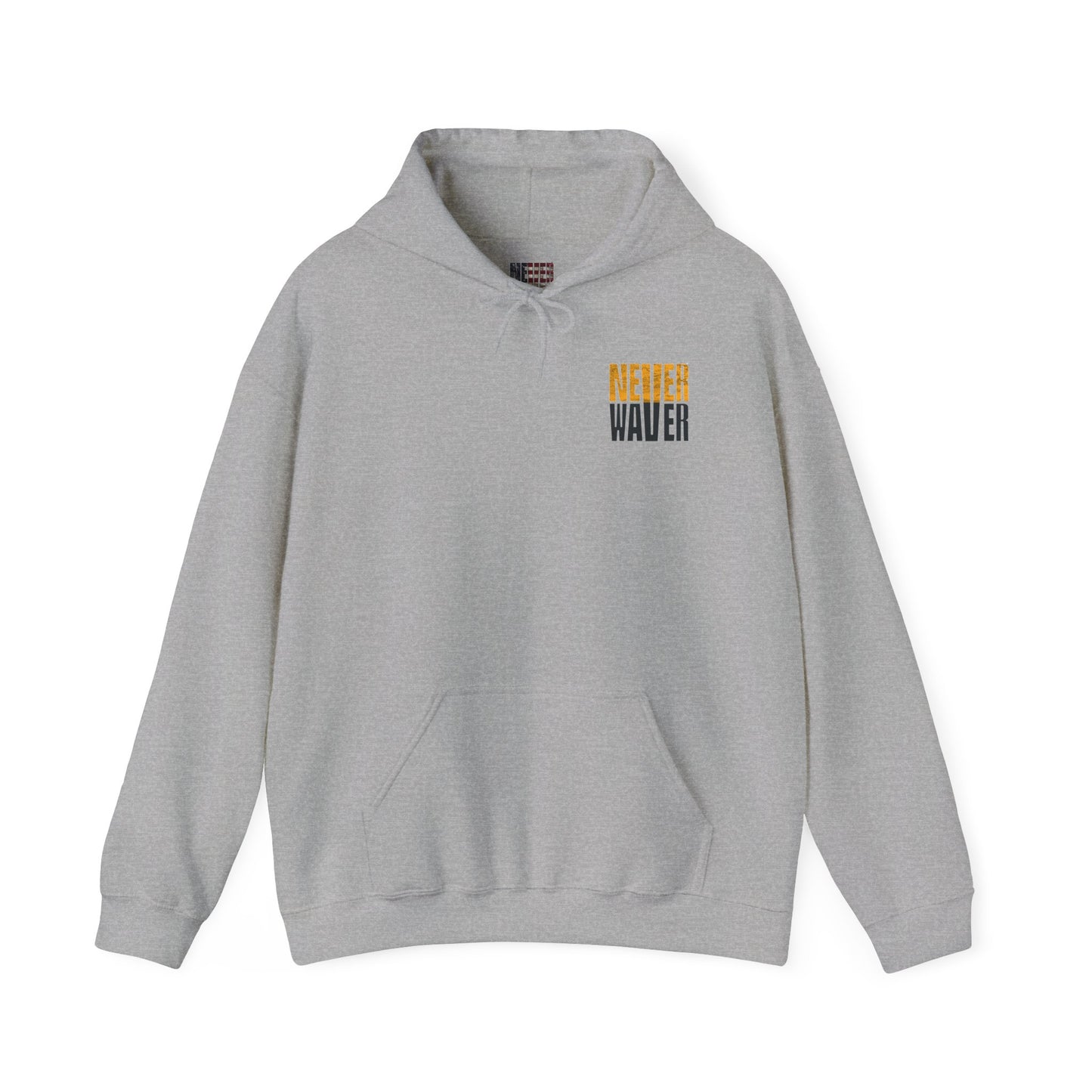 Pittsburgh Hoodie w Leopard Football - Unisex Heavy Blend Sweatshirt - Never Waver