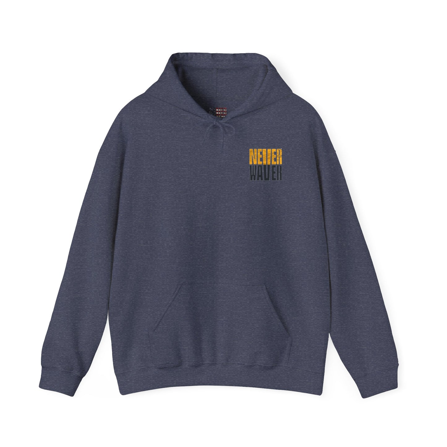 Pittsburgh Hoodie w Leopard Football - Unisex Heavy Blend Sweatshirt - Never Waver