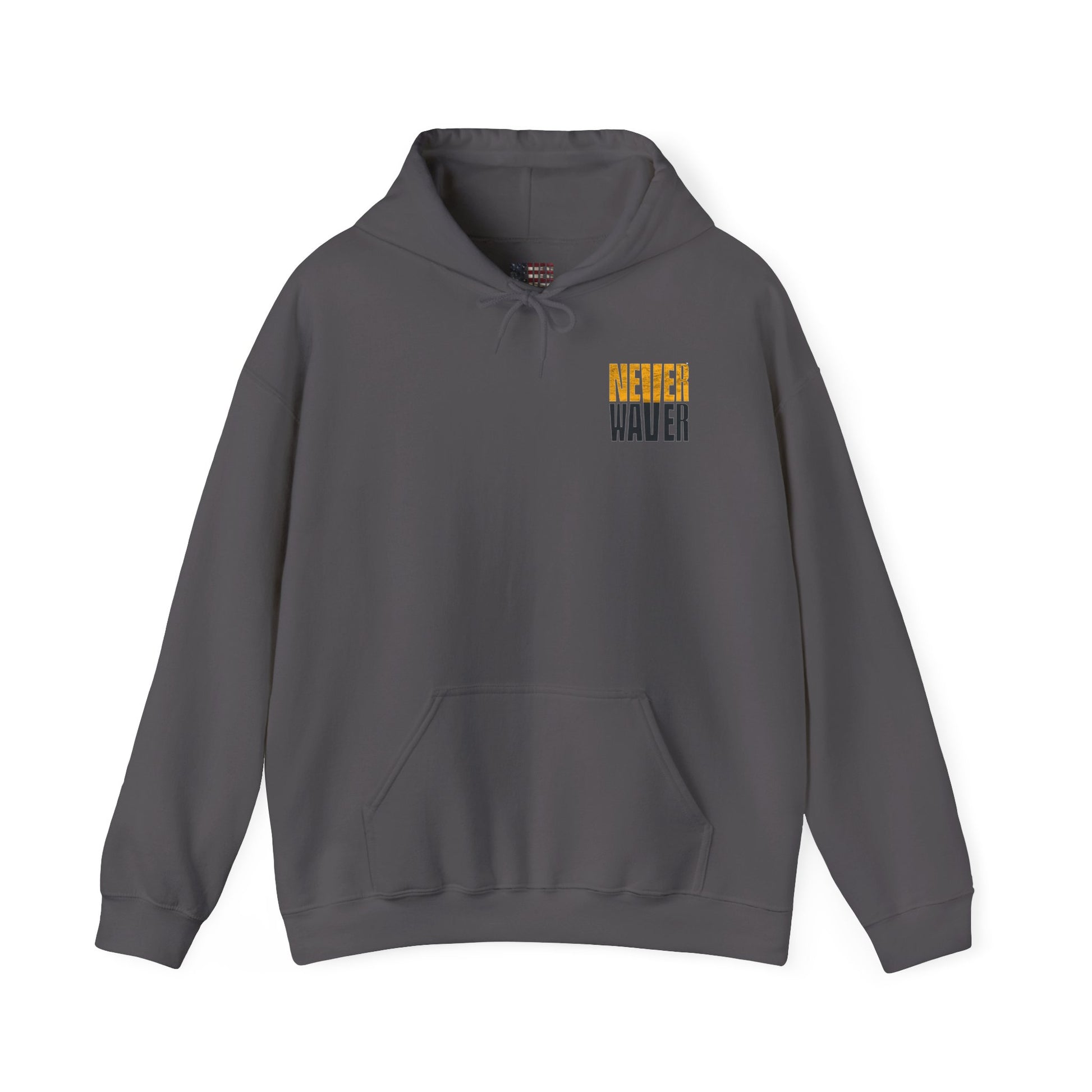 Pittsburgh Hoodie w Leopard Football - Unisex Heavy Blend Sweatshirt - Never Waver