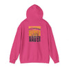 Pittsburgh Hoodie w Leopard Football - Unisex Heavy Blend Sweatshirt - Never Waver