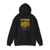 Pittsburgh Hoodie w Leopard Football - Unisex Heavy Blend Sweatshirt - Never Waver