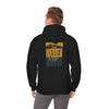 Pittsburgh Hoodie w Leopard Football - Unisex Heavy Blend Sweatshirt - Never Waver