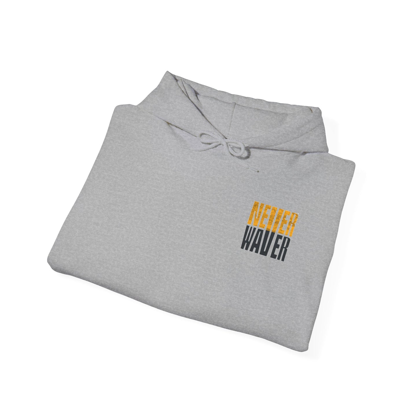 Pittsburgh Hoodie w Leopard Football - Unisex Heavy Blend Sweatshirt - Never Waver