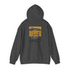 Pittsburgh Hoodie w Leopard Football - Unisex Heavy Blend Sweatshirt - Never Waver