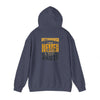 Pittsburgh Hoodie w Leopard Football - Unisex Heavy Blend Sweatshirt - Never Waver