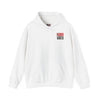 Tampa Bay Fans  Never Waver  w Leopard Football Unisex Heavy Blend™ Hoodie - Perfect for Sports Fans - Never Waver