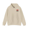 Tampa Bay Fans  Never Waver  w Leopard Football Unisex Heavy Blend™ Hoodie - Perfect for Sports Fans - Never Waver