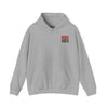 Tampa Bay Fans  Never Waver  w Leopard Football Unisex Heavy Blend™ Hoodie - Perfect for Sports Fans - Never Waver