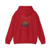 Tampa Bay Fans  Never Waver  w Leopard Football Unisex Heavy Blend™ Hoodie - Perfect for Sports Fans - Never Waver