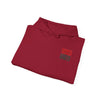 Tampa Bay Fans  Never Waver  w Leopard Football Unisex Heavy Blend™ Hoodie - Perfect for Sports Fans - Never Waver