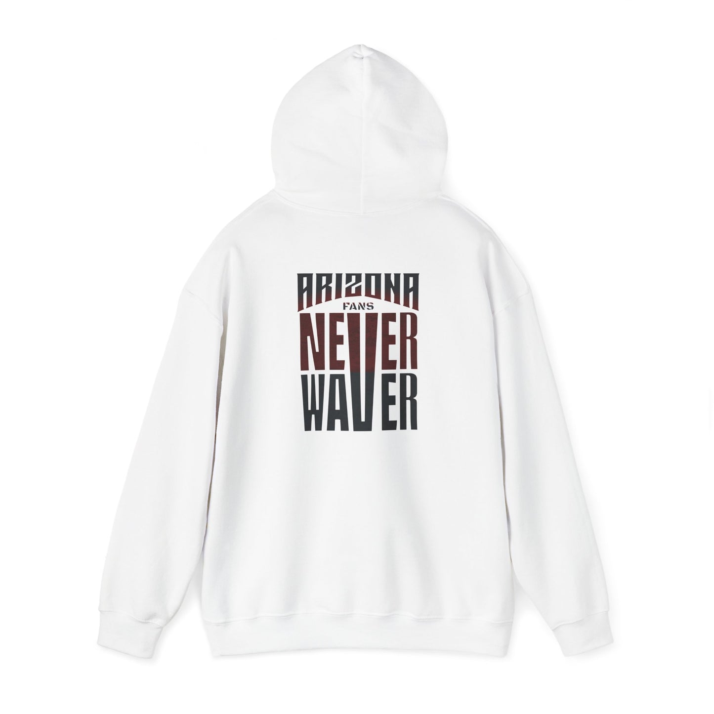 Unisex Heavy Blend™ Hooded Sweatshirt - Arizona Fans Never Waver Edition for Fans - Never Waver