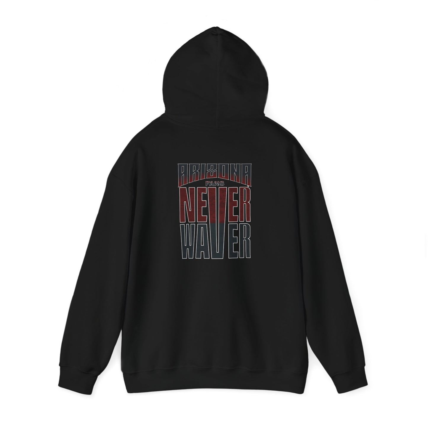 Unisex Heavy Blend™ Hooded Sweatshirt - Arizona Fans Never Waver Edition for Fans - Never Waver