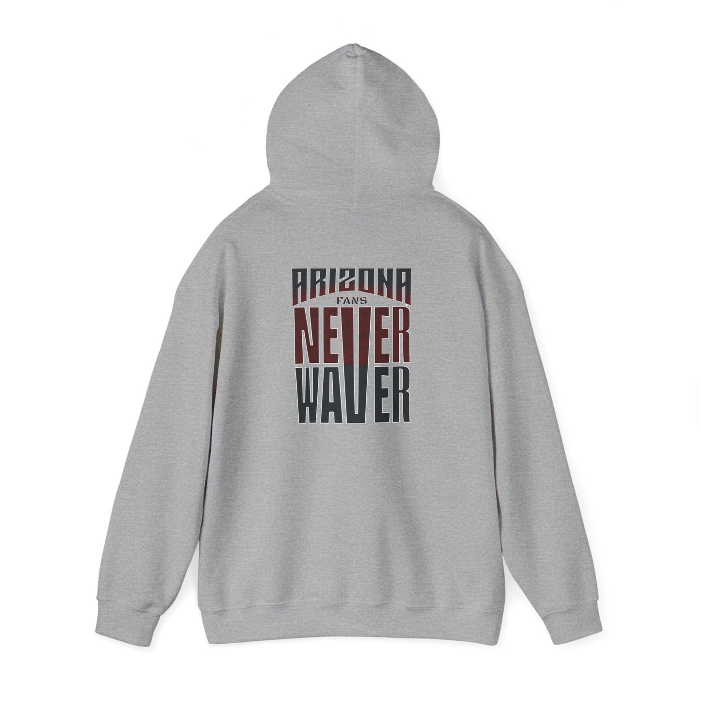 Unisex Heavy Blend™ Hooded Sweatshirt - Arizona Fans Never Waver Edition for Fans - Never Waver