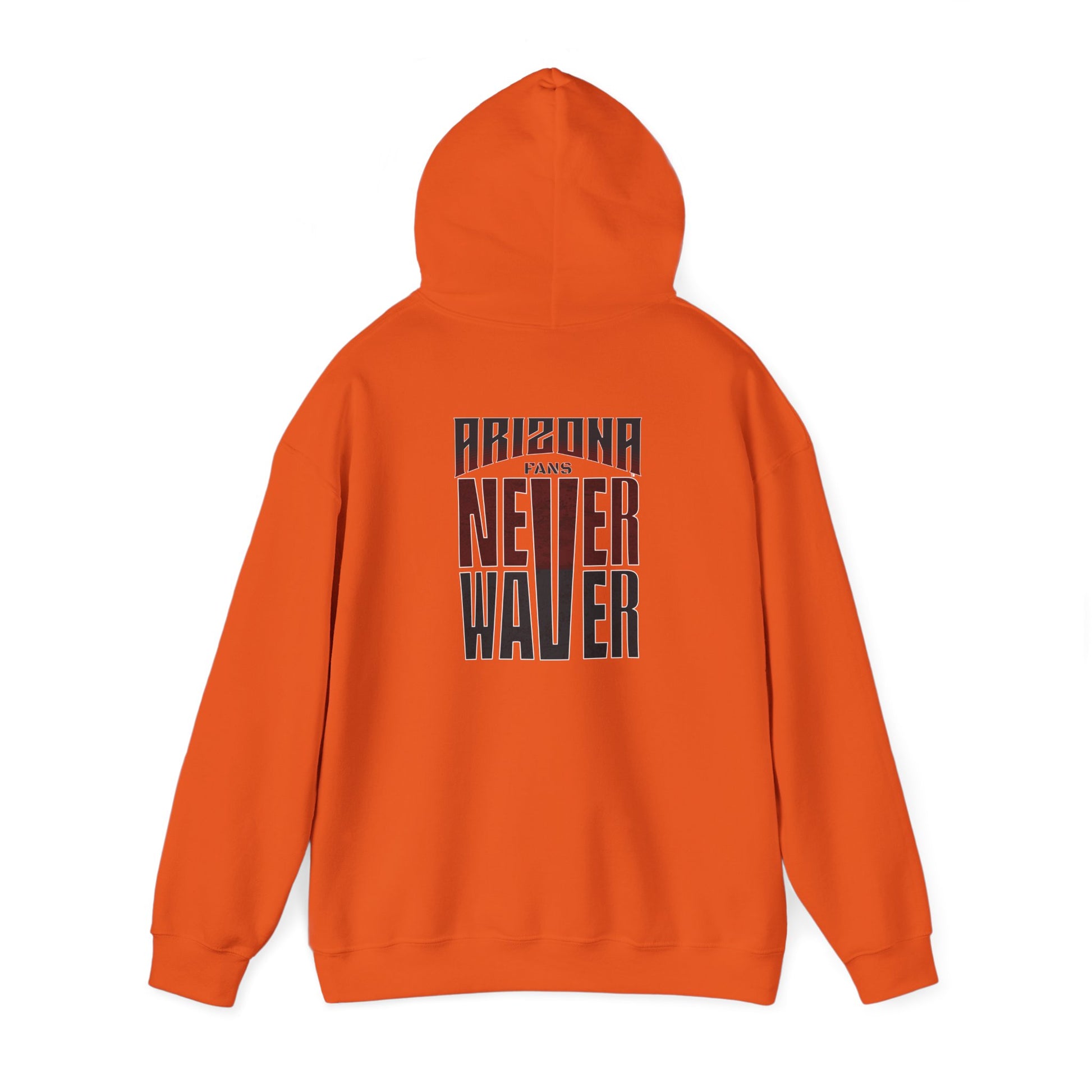 Unisex Heavy Blend™ Hooded Sweatshirt - Arizona Fans Never Waver Edition for Fans - Never Waver
