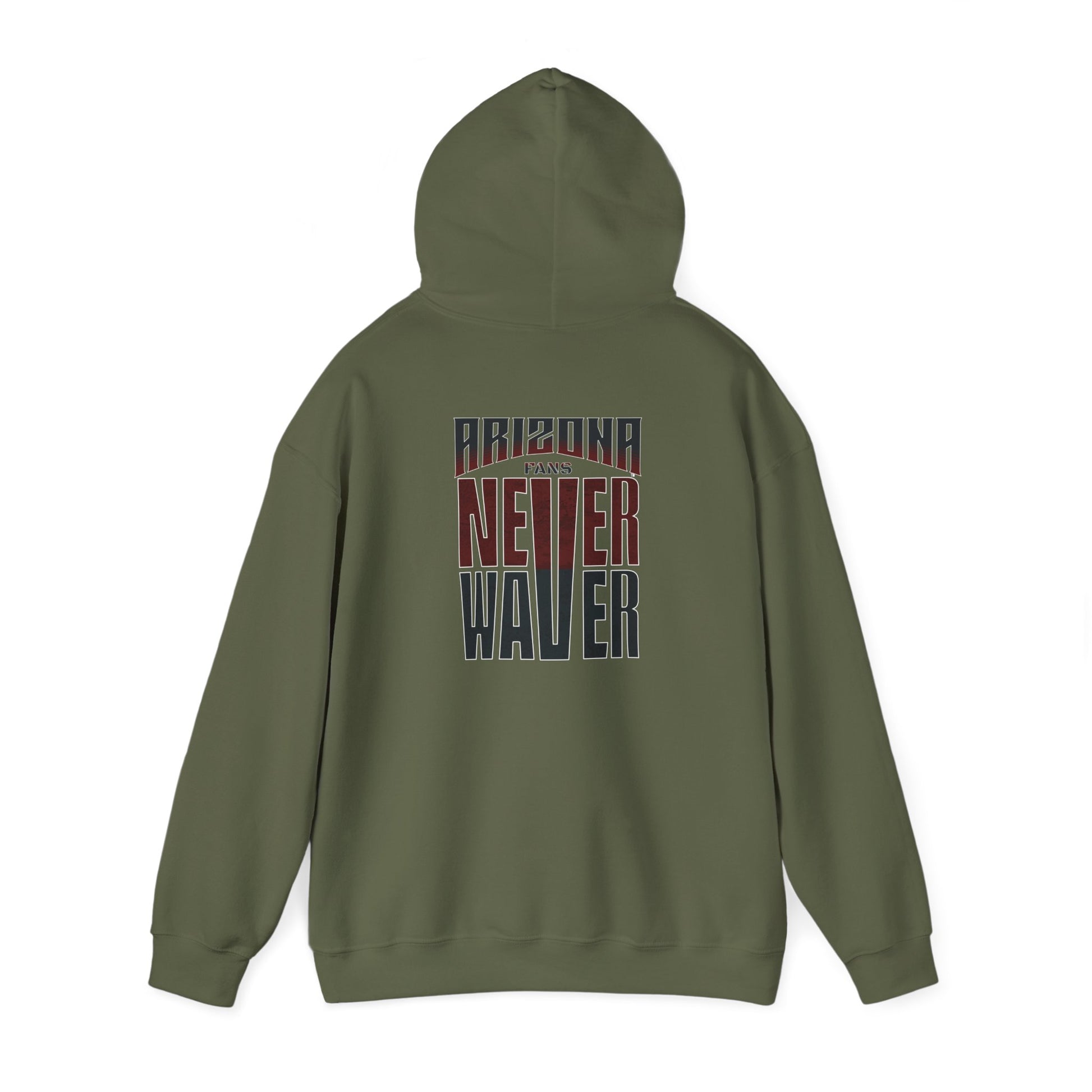 Unisex Heavy Blend™ Hooded Sweatshirt - Arizona Fans Never Waver Edition for Fans - Never Waver