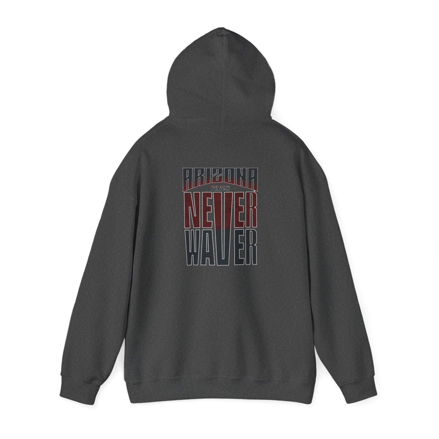 Unisex Heavy Blend™ Hooded Sweatshirt - Arizona Fans Never Waver Edition for Fans - Never Waver